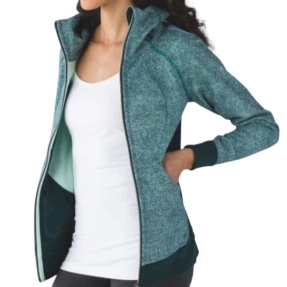 Scuba Hoodie III Rio Mist Sea Mist Deep Green size 4 - Picture 2 of 9